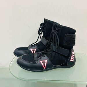 TITLE Boxing Total Balance‎ Boxing Shoes TBS27  - Black - US Size 7